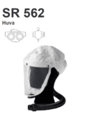 Bilden visar en huva