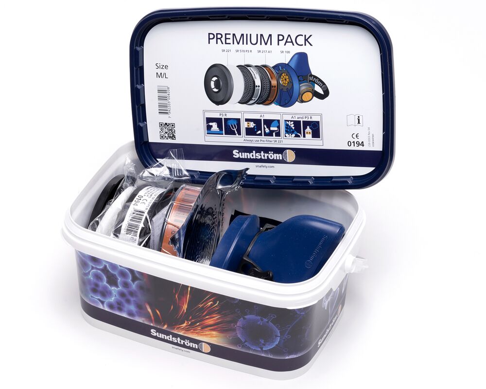 Sundström Silica Dust Respirator Kit SR100 (Each